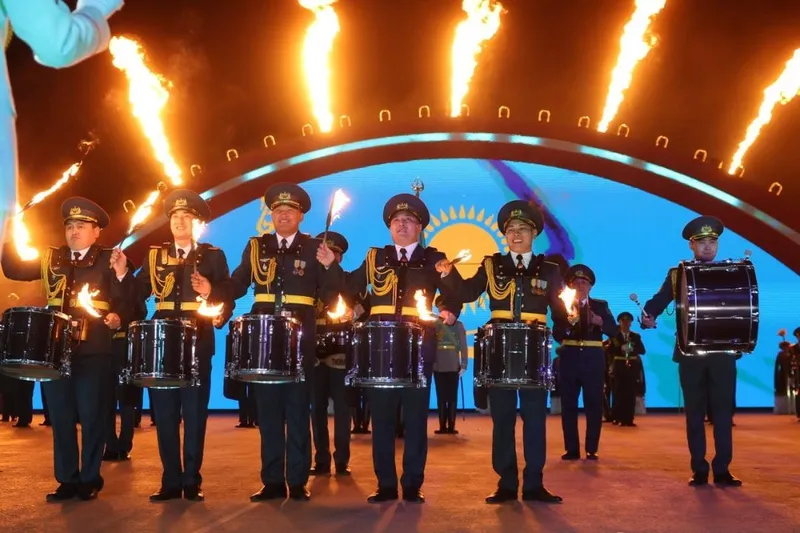 военные музыканты РК в Дохе, фото - Новости Zakon.kz от 23.12.2025 09:49