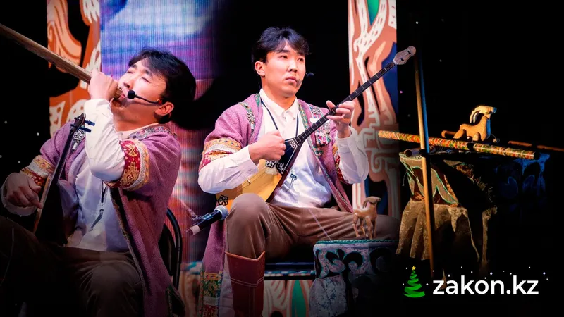 Под стук деревянных козлят: астанчанин искусно играет на древнем казахском музыкальном инструменте