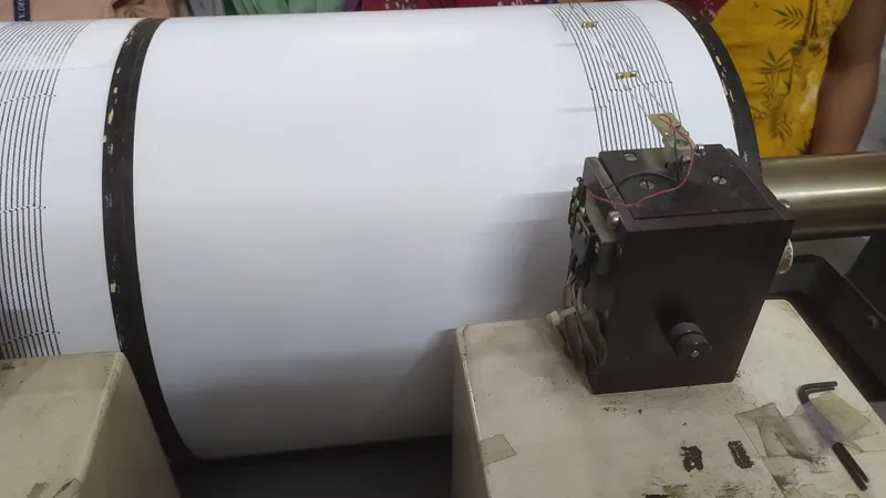 Сильное землетрясение произошло в Каспийском море