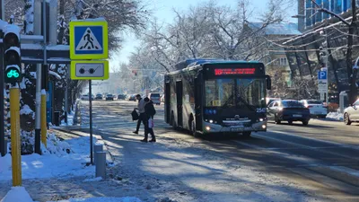 Общественный транспорт в Алматы, автобусы в Алматы, автобусы Алматы, общественный транспорт Алматы , фото - Новости Zakon.kz от 27.01.2026 10:33