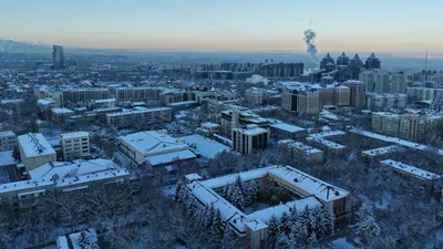 Новостройки в Алматы, высотные дома, жилые дома Алматы, жилой дом, жилье, квартира, новостройка, новостройки, новостройки в Алматы, ЖК в Алматы, Алматы зимой, виды города Алматы, зима в Алматы, зимой в Алматы, зимний Алматы, снегопад в Алматы, фото - Новости Zakon.kz от 16.01.2026 17:26