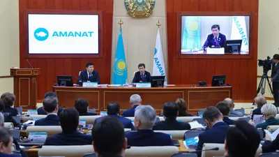 партия Amanat, фото - Новости Zakon.kz от 26.12.2025 09:30