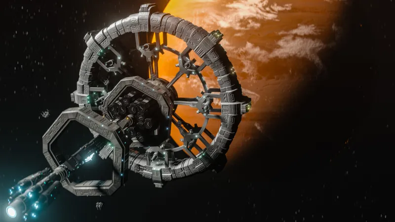 Россия запатентовала проект вращающейся космической станции с искусственной гравитацией