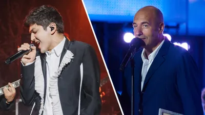 певец Akmal', композитор Игорь Крутой, фото - Новости Zakon.kz от 25.12.2025 18:18