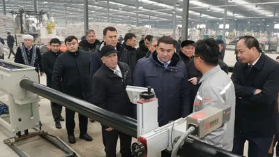 хлопчатобумажный кластер, Туркестанская область, фото - Новости Zakon.kz от 26.12.2025 16:15