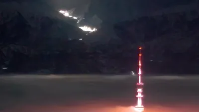 Коктобе, Алматы, телебашня, Дмитрий Доценко , фото - Новости Zakon.kz от 26.12.2025 22:29