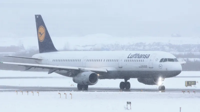 Самолет Lufthansa экстренно сел в Алматы