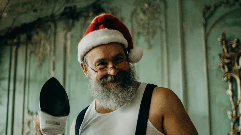 Санта-Клаус убивал людей и украшал участки людей клумбами с телами