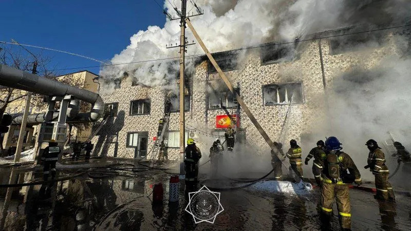 Крупный пожар в Астане: стали известны детали происшествия