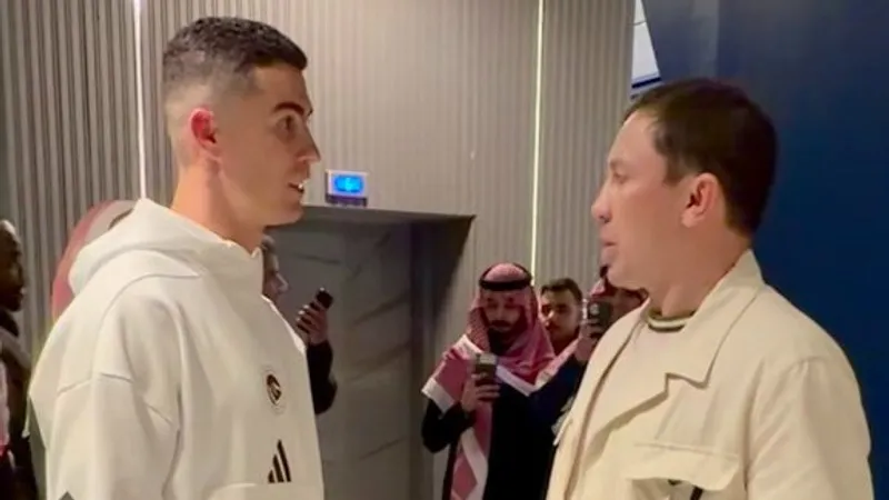 Головкин и Роналду пообщались в Саудовской Аравии