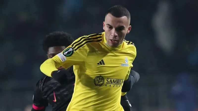 Футболист Макс Эбонг ушел из "Астаны"