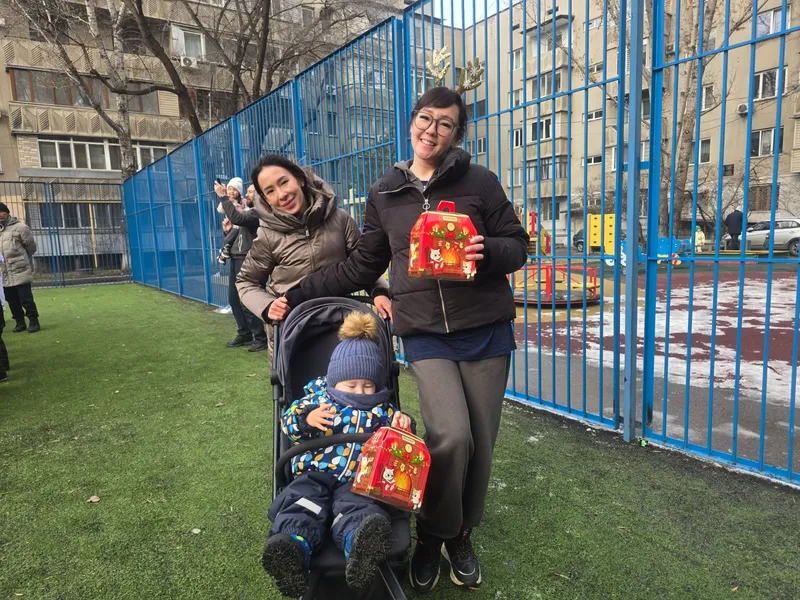 новогодний праздник в Алматы, фото - Новости Zakon.kz от 29.12.2025 12:10