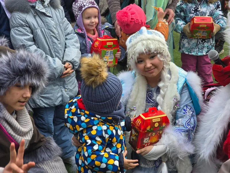 новогодний праздник в Алматы, фото - Новости Zakon.kz от 29.12.2025 12:10