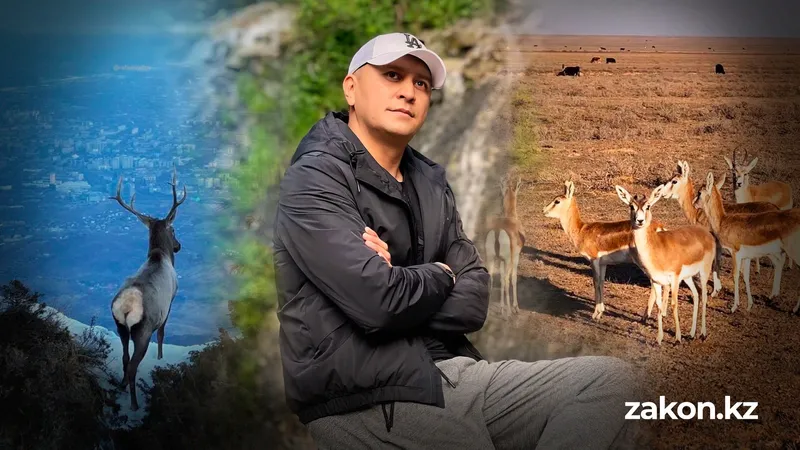 Без цели преследования: уникальные кадры диких животных делает алматинец