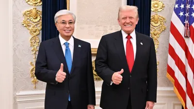 президент РК Касым-Жомарт Токаев, президент США Дональд Трамп, фото - Новости Zakon.kz от 30.12.2025 09:22