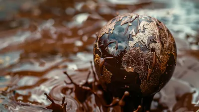 Планета, нефть, иллюстрация, фото - Новости Zakon.kz от 02.01.2026 07:20