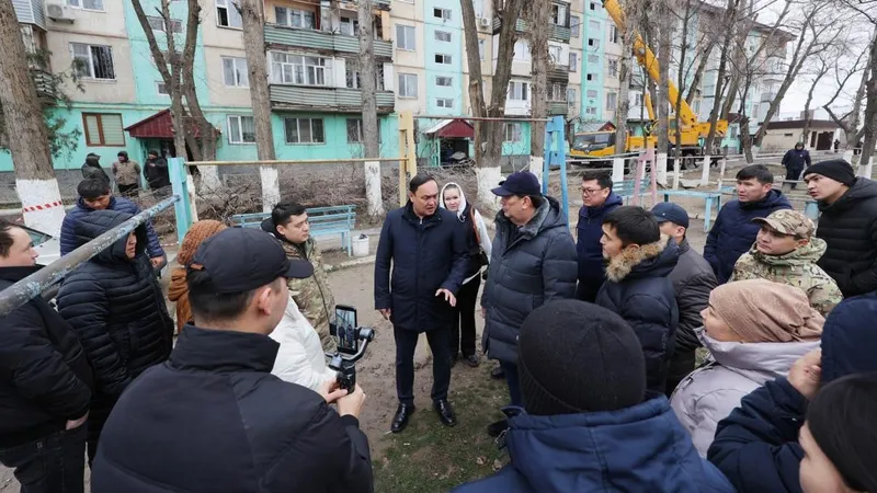 В Таразе объявили ЧС из-за крупного пожара в жилом доме в канун Нового года