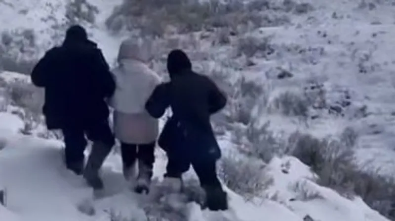 Спасатели нашли пропавших по пути из зимовки в Карагандинской области