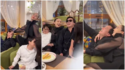 актриса театра и кино, телеведущая Жулдыз Абдукаримова, певец Кайрат Нуртас, фото - Новости Zakon.kz от 03.01.2026 17:49