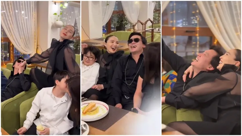 Нуртас и Абдукаримова с пятью детьми улетели на Мальдивы – первые кадры