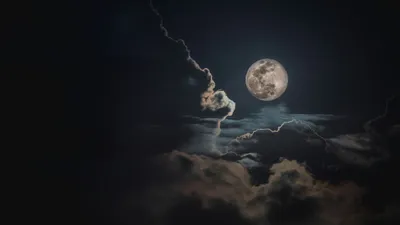 небо, Луна, фото - Новости Zakon.kz от 03.01.2026 15:38