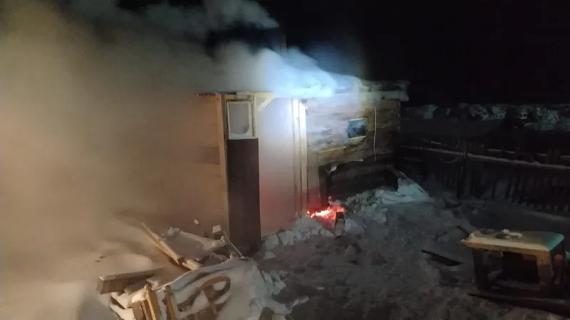 Три бани за сутки полыхнули огнем в Казахстане