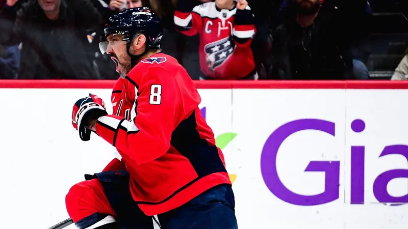 Овечкин оформил дубль с рекордом НХЛ и принес победу "Вашингтону"