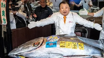 Аукцион рыб в Токио, фото - Новости Zakon.kz от 07.01.2026 02:30