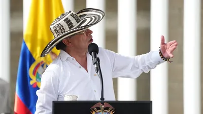 Президент Колумбии Густаво Петро , фото - Новости Zakon.kz от 06.01.2026 08:42