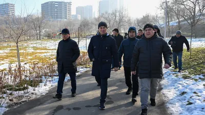 Дархан Сатыбалды, Алматы, озеро Сайран. благоустройство , фото - Новости Zakon.kz от 07.01.2026 18:35