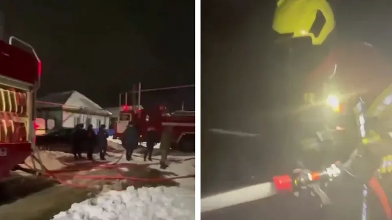 Житель Тобыла пострадал во время пожара в Костанайской области