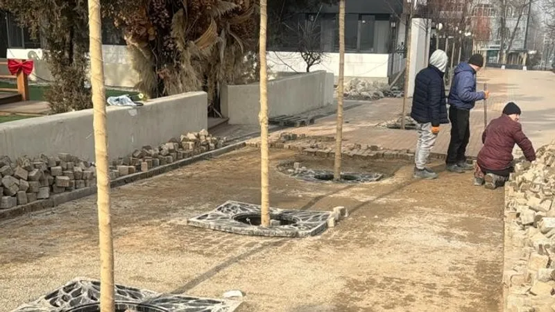 "Все ради этого?": просадка плитки на важном проспекте в Алматы взбудоражила Казнет