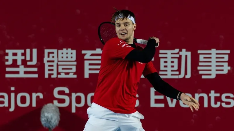 Бублик наколотил 15 эйсов китайскому таланту и прошел в полуфинал ATP 250