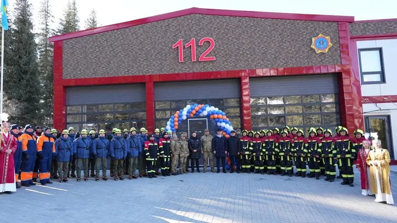 Не имеющее аналогов в СНГ универсальное спасательное подразделение появилось на Шымбулаке