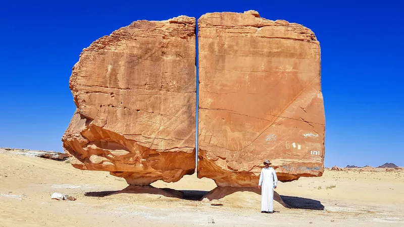 Будто разрезан лазером: ученые все еще не разгадали тайну камня Аль-Наслаа