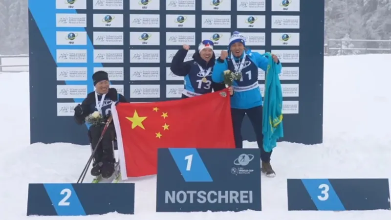 Казахстанец завоевал "бронзу" этапа Кубка мира по пара биатлону