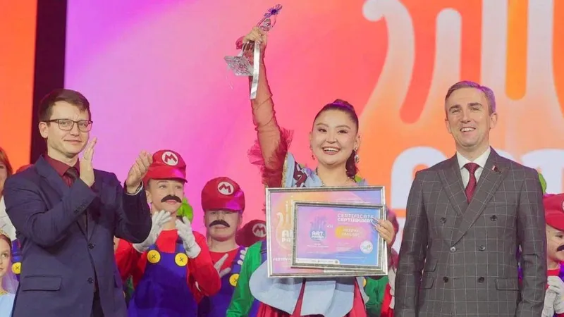 Казахстанка покорила международную сцену народной песней