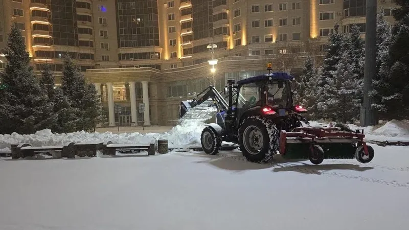 Акимат Астаны сделал важное заявление на фоне снегопада и ухудшения погоды