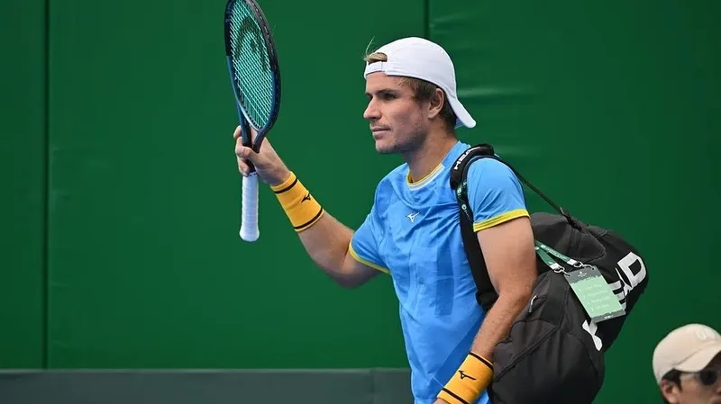 Казахстанский теннисист был в шаге от сенсации на старте AusOpen-2026