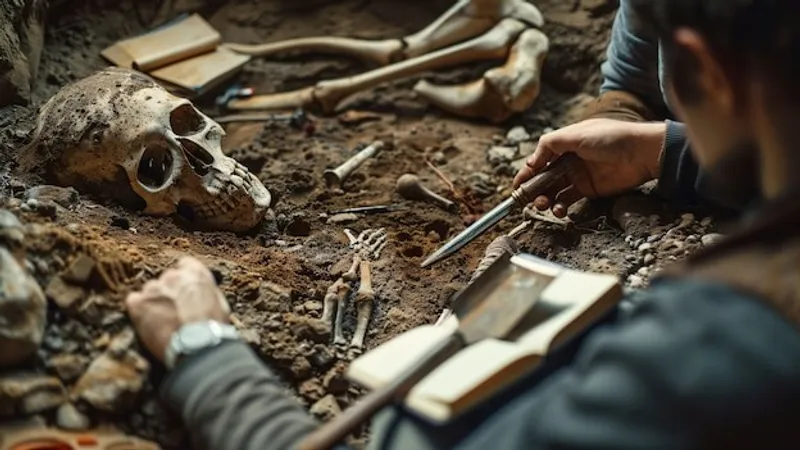 В Германии нашли место массового захоронения жертв чумы XIV века