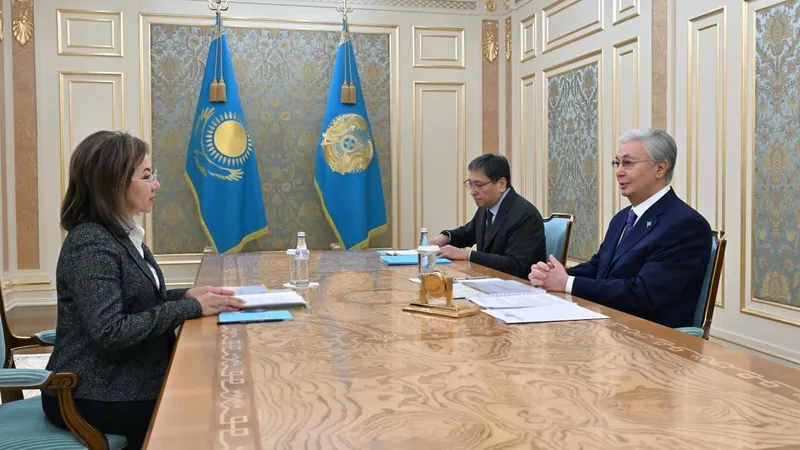 Запреты по кредитам, прощение долгов и банкротство: о чем Абылкасымова доложила Токаеву