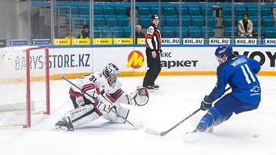 "Барыс" потерпел пятое подряд поражение в чемпионате КХЛ