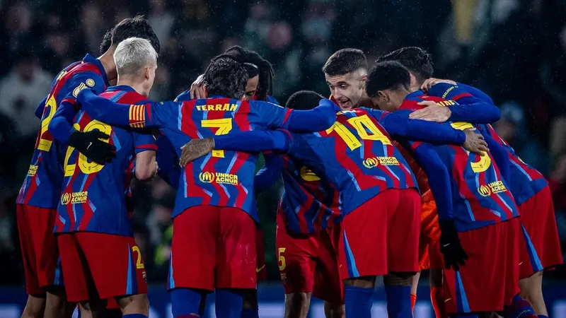 "Барселона" одержала 11-ю победу подряд и вышла в 1/4 финала Кубка Испании
