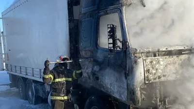 пожар в Павлодарской области, фото - Новости Zakon.kz от 17.01.2026 18:45