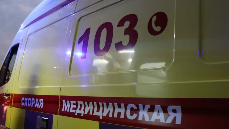 Скорая помощь с пациентом застряла в снежном заносе в области Абай