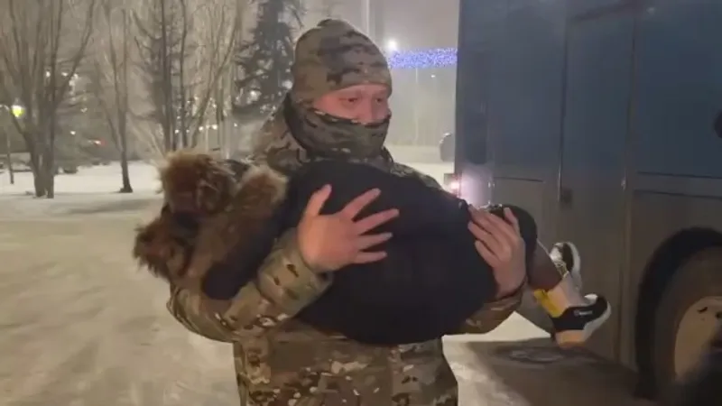 Граждан Таджикистана спасли в морозную погоду в Кокшетау