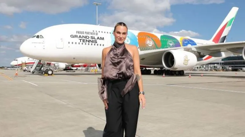 Арина Соболенко стала партнером авиакомпании Emirates