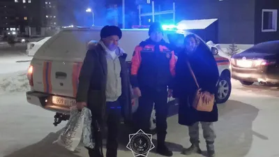 спасатели помогли путникам, фото - Новости Zakon.kz от 18.01.2026 01:51