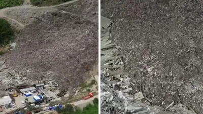 обвал на свалке унес жизни 35 жителей Филиппин, фото - Новости Zakon.kz от 17.01.2026 21:48