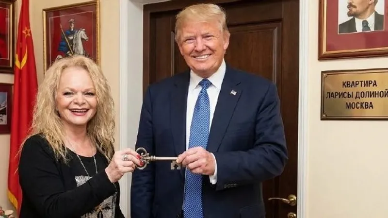 Лариса Долина "отдала Трампу" ключи от квартиры Полины Лурье